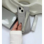 Rhode Lip Case Grey iPhone 13 – стильний сірий чохол з блиском